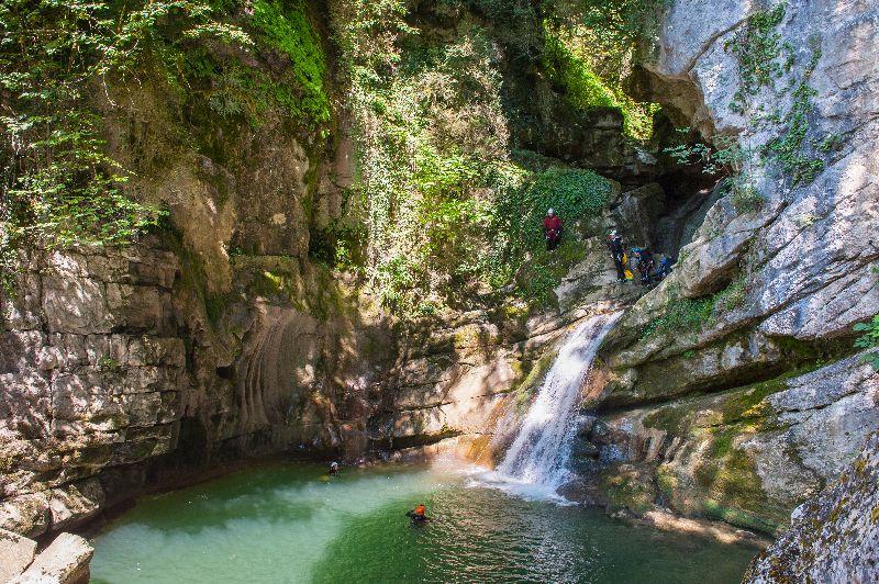canyoning dans l'ain 2