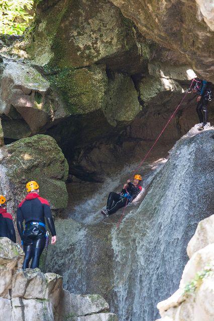 canyoning dans l'ain 4