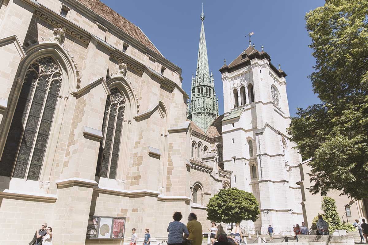 cathédrale st pierre Genève
